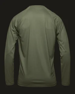 Active L/S Tee M Lichen Green