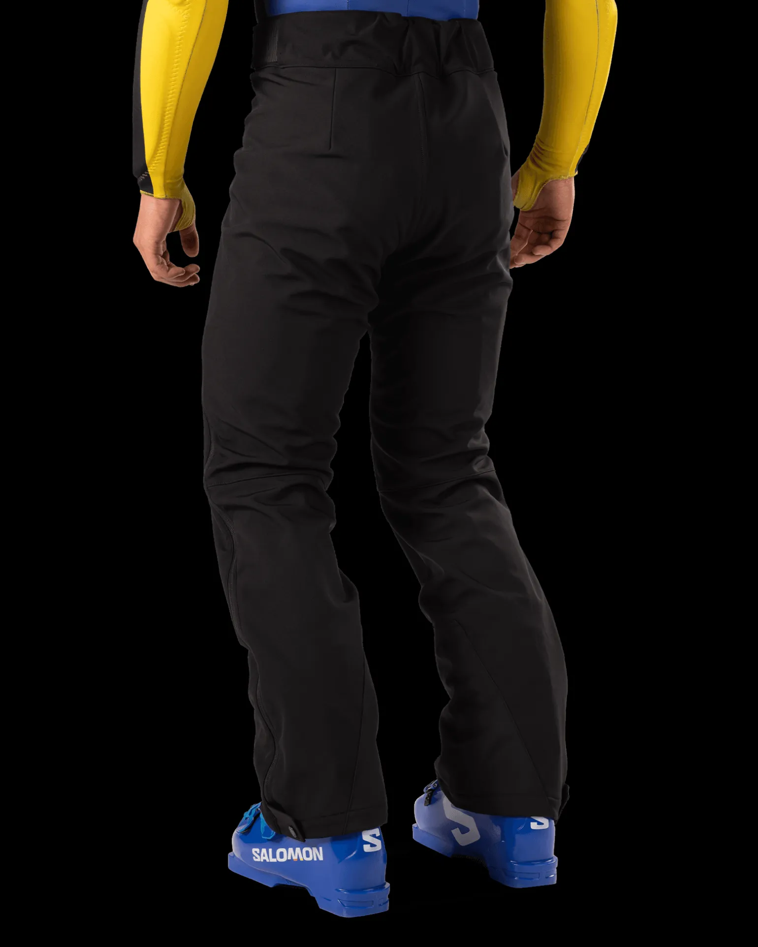 Alpine Full Zip Pant M Deep Black