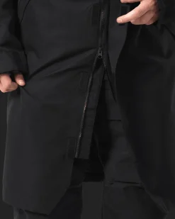 Alpine Rain Coat Deep Black