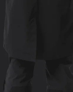 Alpine Rain Coat Deep Black