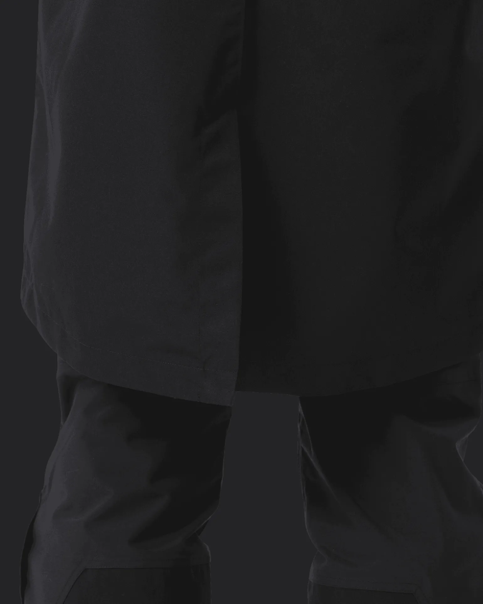 Alpine Rain Coat Deep Black