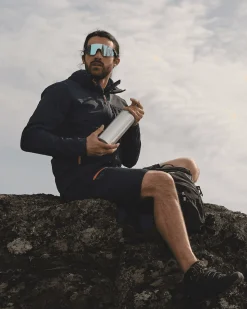Athletic Frameless Black-Smoke/Blue Multi