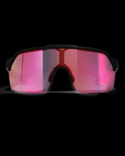 Athletic Half Frame Black-Smoke / Red Multi