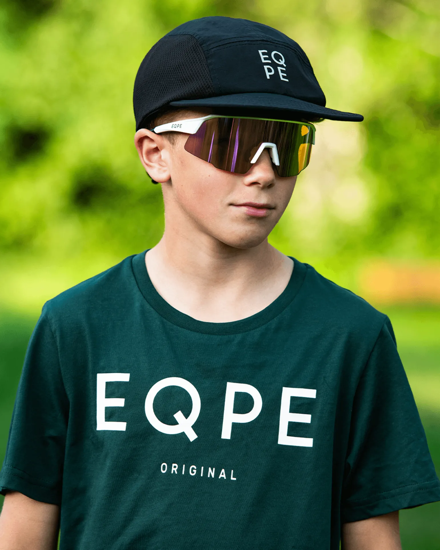 Athletic JR White-Brown / Pink Multi