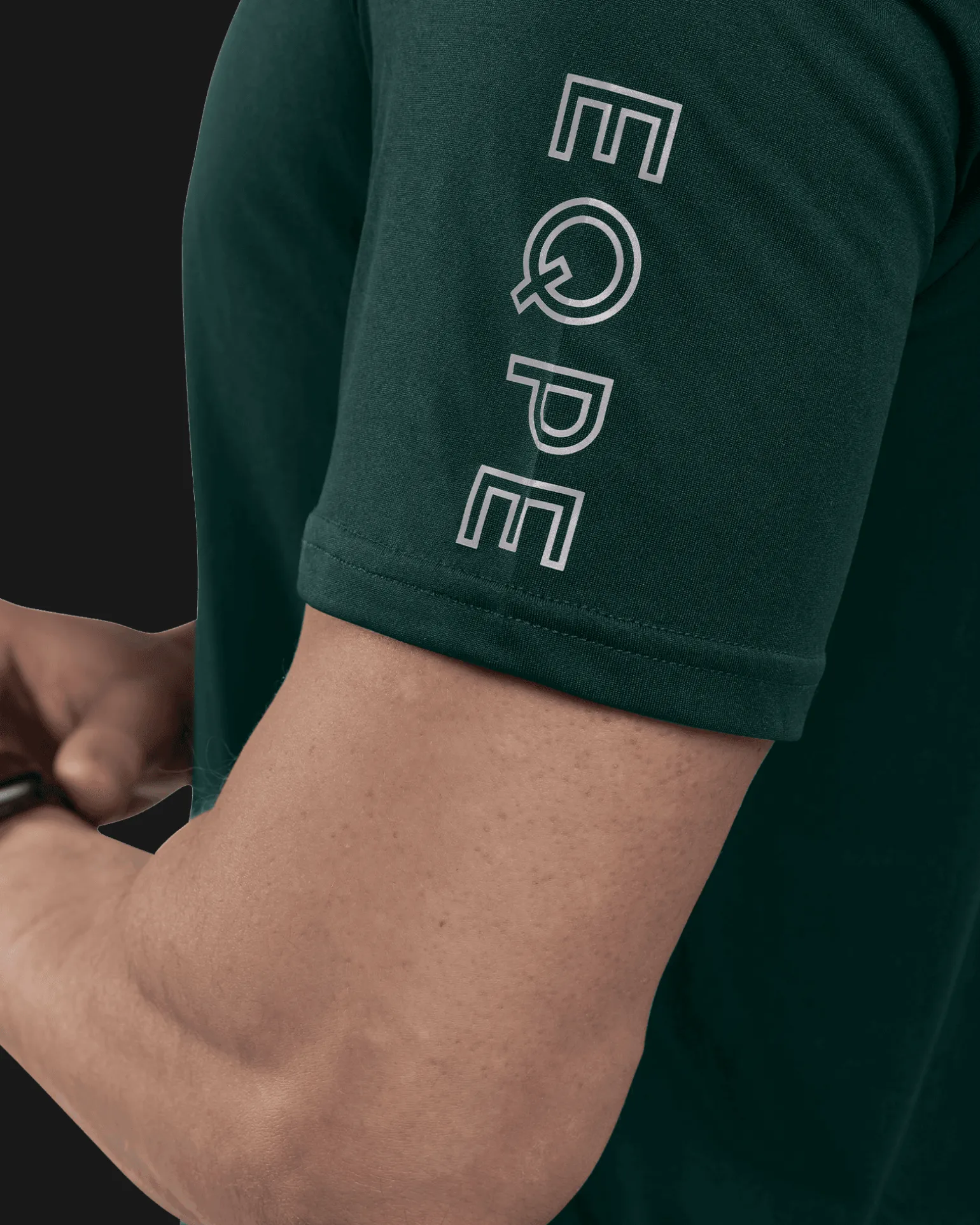 Bïelve Active Tee M Deep Forest Green