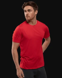 Bïelve Active Tee M High Risk Red