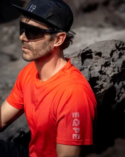 Bïelve Active Tee M High Risk Red