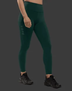 Bïelve Active Tights W Deep Forest Green