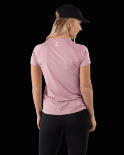Bïelve Core Tee W Heather Rose