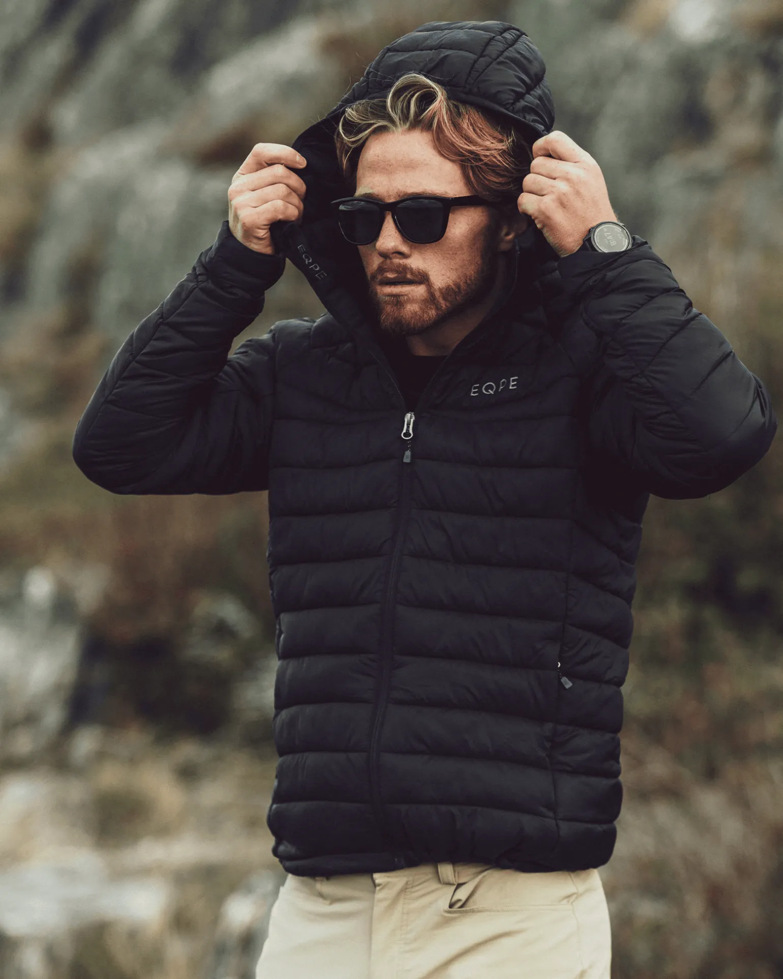 Crust Liner Hood M Deep Black