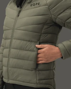 Crust Liner Hood W Lichen Green