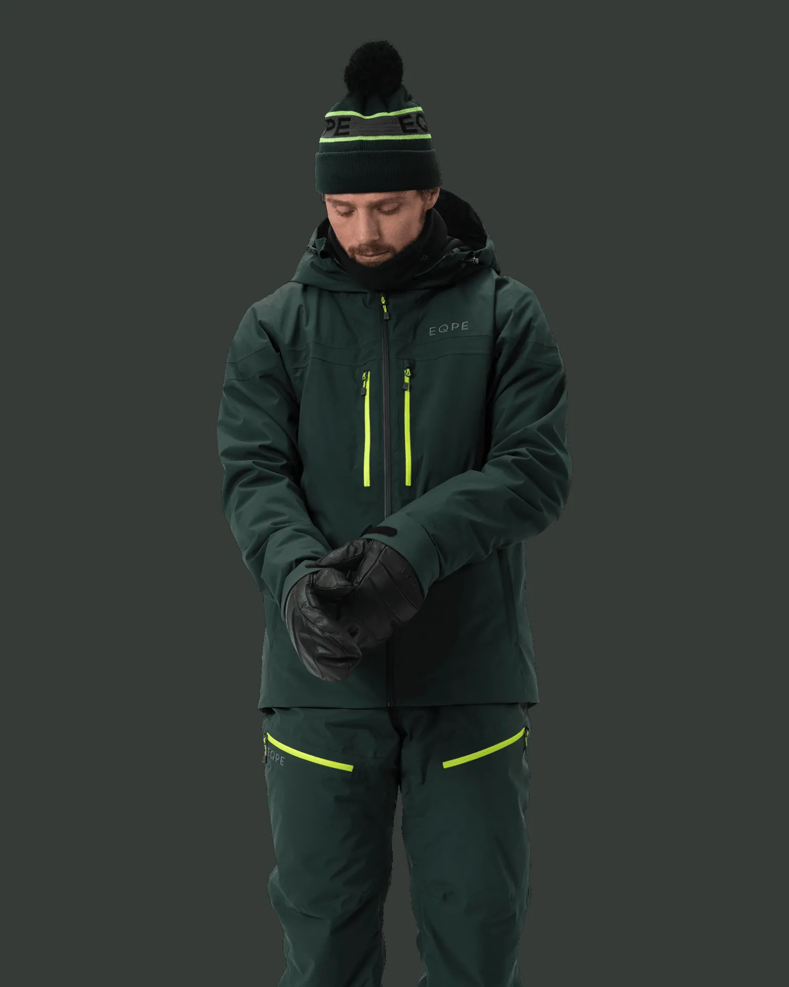 Descent Ski Jacket M Deep Forest Green