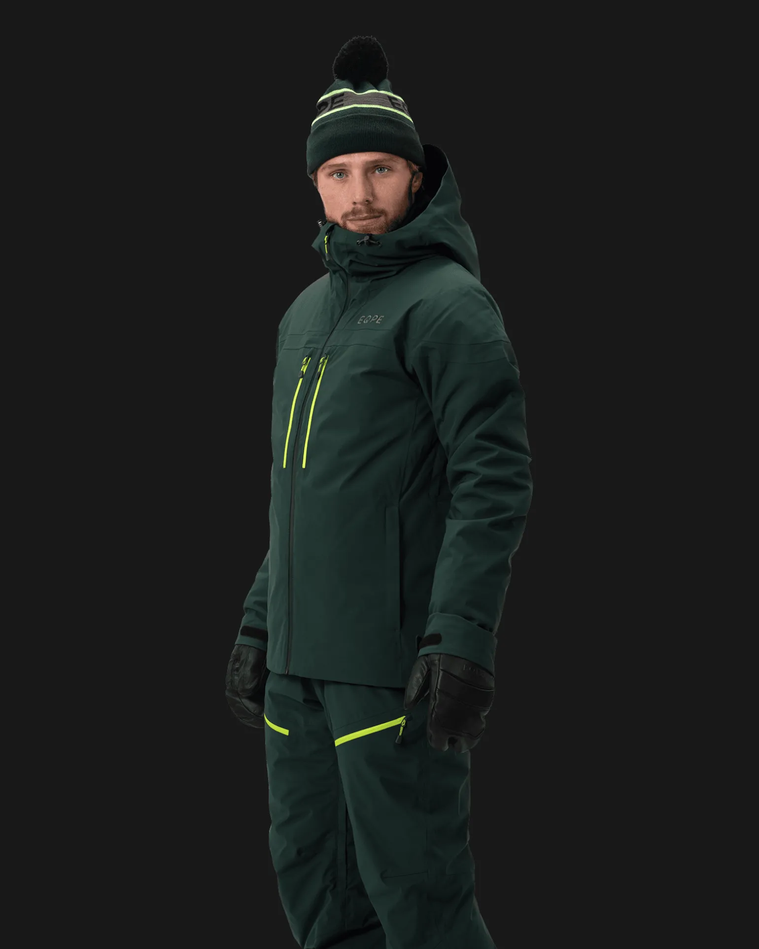 Descent Ski Jacket M Deep Forest Green