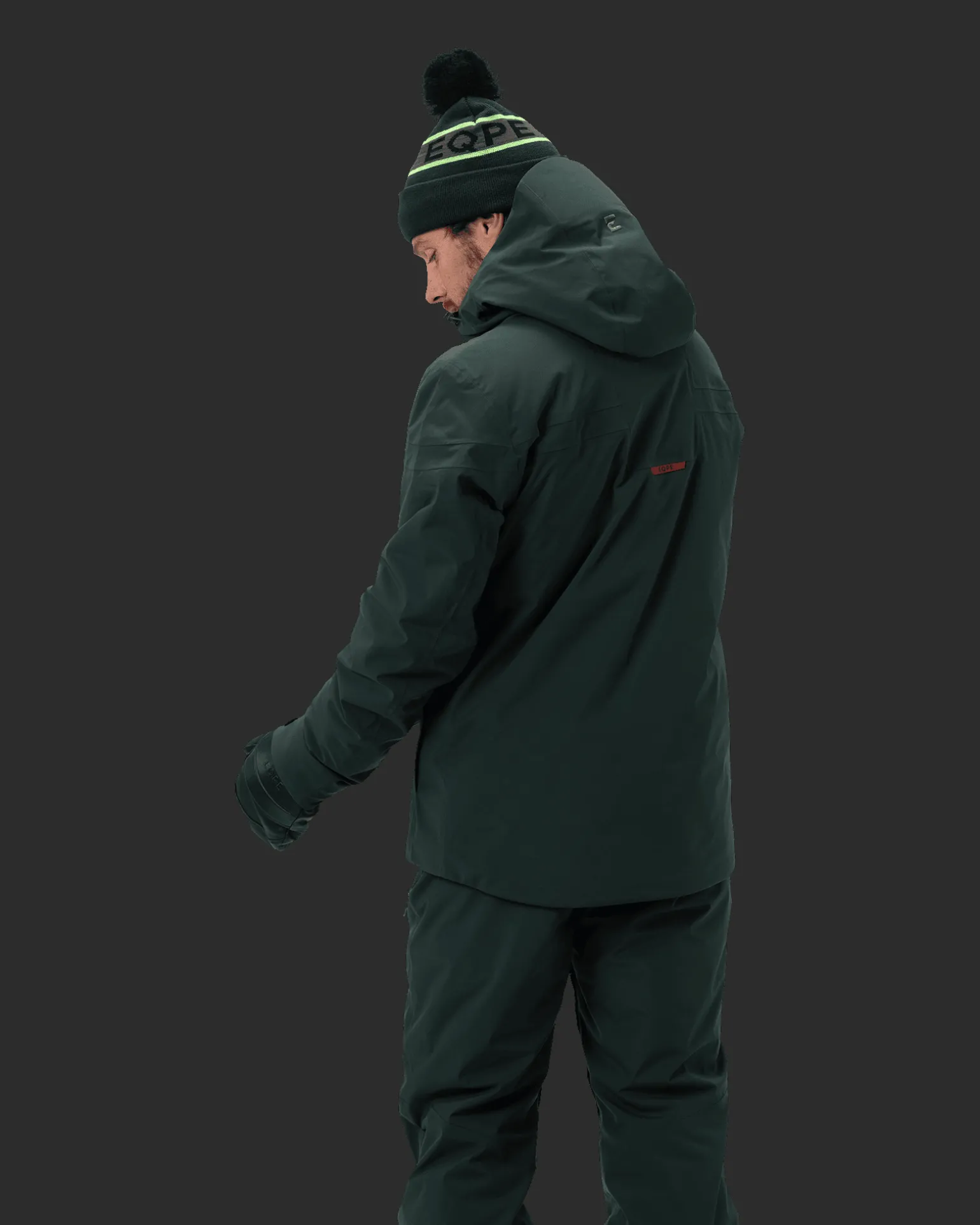Descent Ski Jacket M Deep Forest Green