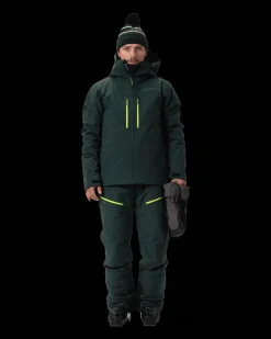 Descent Ski Jacket M Deep Forest Green