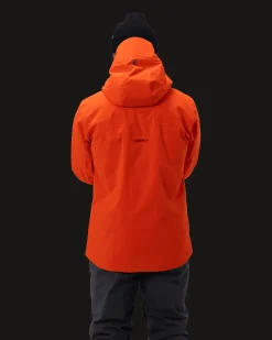 Descent Ski Jacket M Fiery Orange