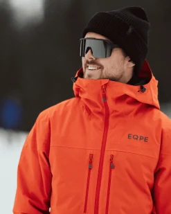 Descent Ski Jacket M Fiery Orange