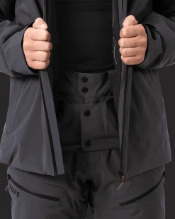 Descent Ski Jacket M Graphite Grey