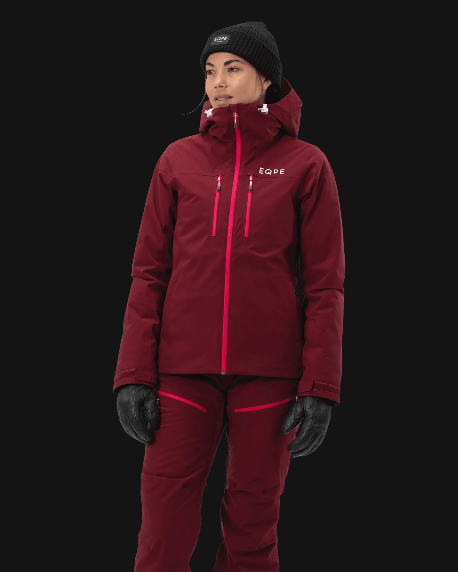 Descent Ski Jacket W Cabernet