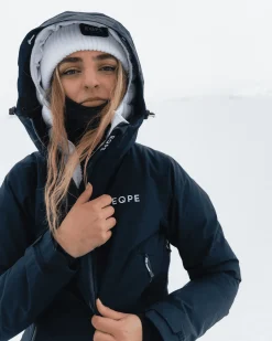 Descent Ski Jacket W Navy Blazer