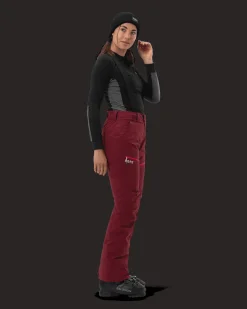 Descent Ski Pant W Cabernet