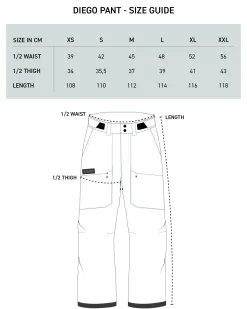 Diego Pant M Lichen Green