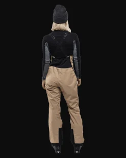 Gida Bib Pant W Nordic Sand