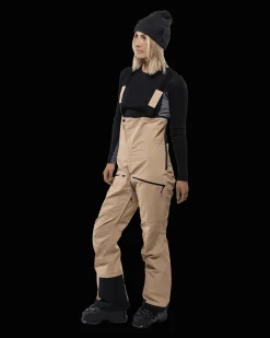Gida Bib Pant W Nordic Sand