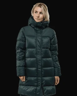Gida Down Parka W Deep Forest Green