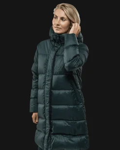 Gida Down Parka W Deep Forest Green