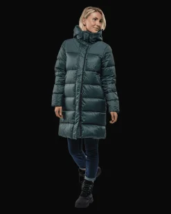 Gida Down Parka W Deep Forest Green