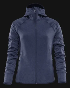 Gida Fleece Hood W Navy Blazer Melange