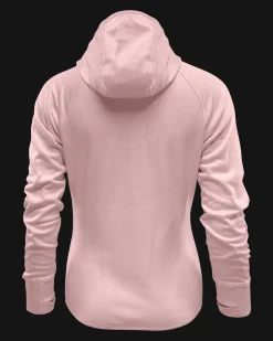 Gida Fleece Hood W Pale Rose Melange