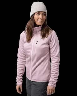Gida Fleece W Pale Rose Melange