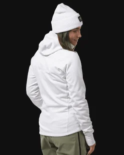 Gida Midlayer Hood W Frost White