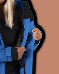 Gida Silhouette Jacket W Palace Blue