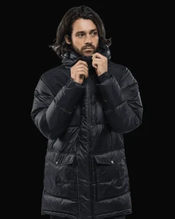 Habllek Down Parka M Deep Black