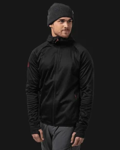 Habllek Fleece Hood M Deep Black
