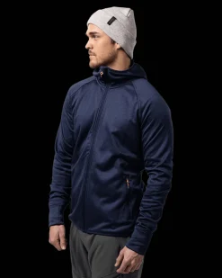 Habllek Fleece Hood M Navy Blazer