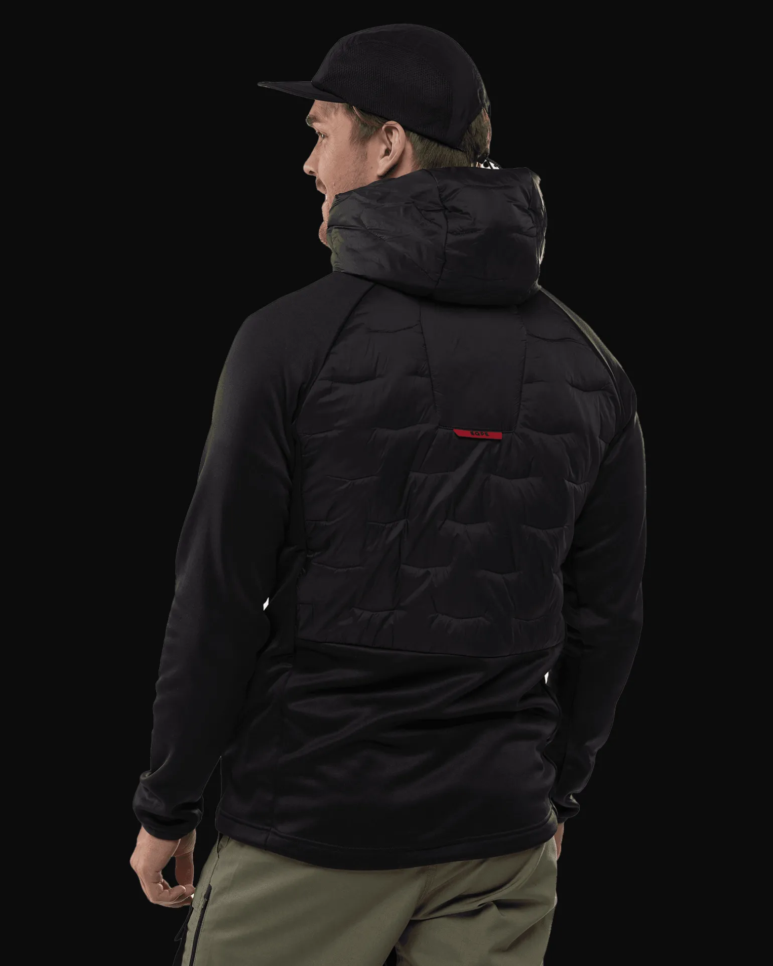 Habllek Hybrid Hood M Deep Black