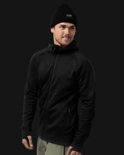 Habllek Midlayer Hood M Deep Black