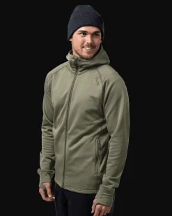 Habllek Midlayer Hood M Litchen Green