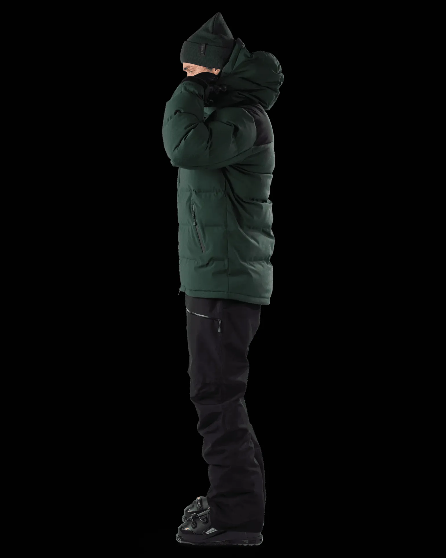Habllek Puffer Jacket M Deep Forest Green
