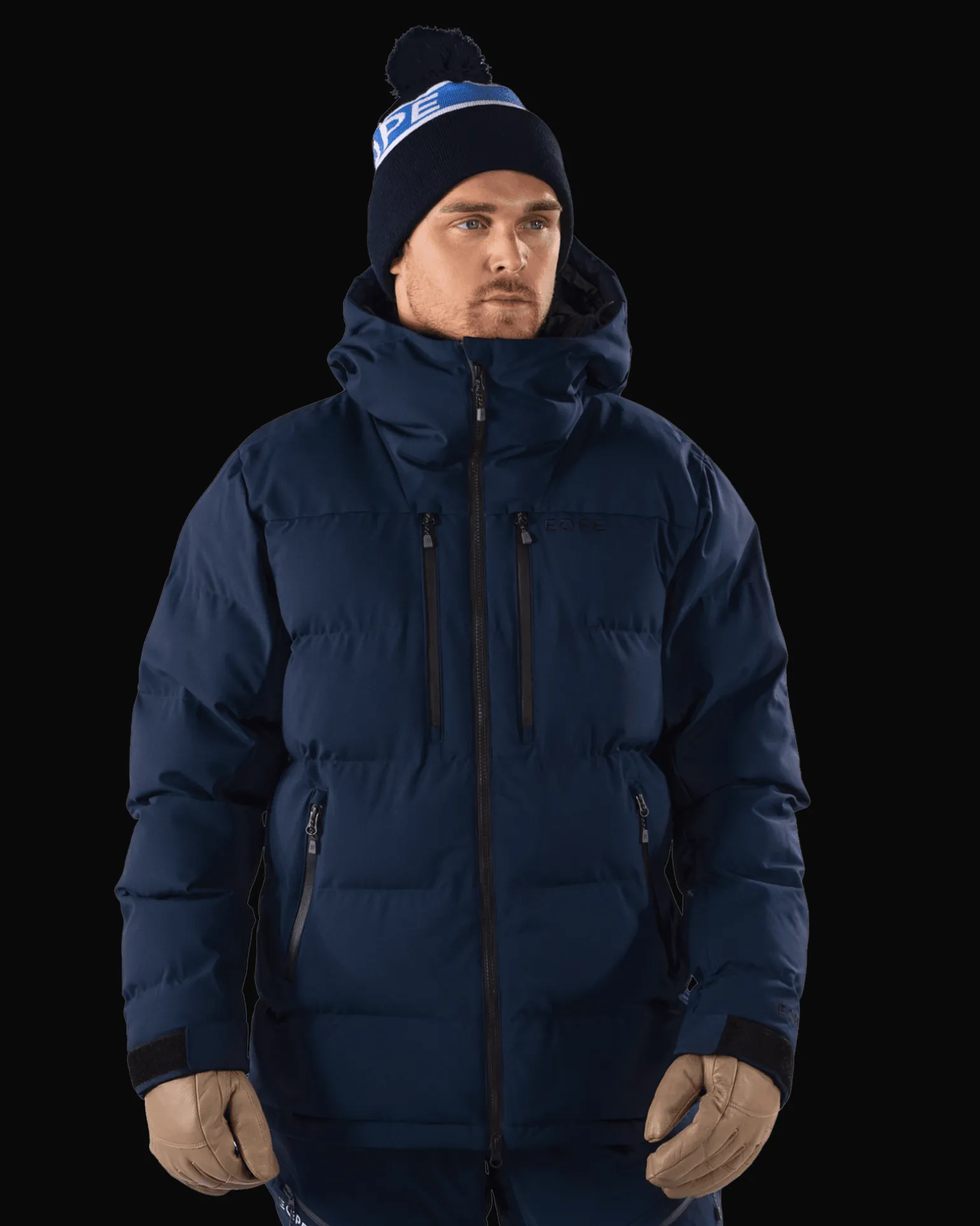 Habllek Puffer Jacket M Navy Blazer