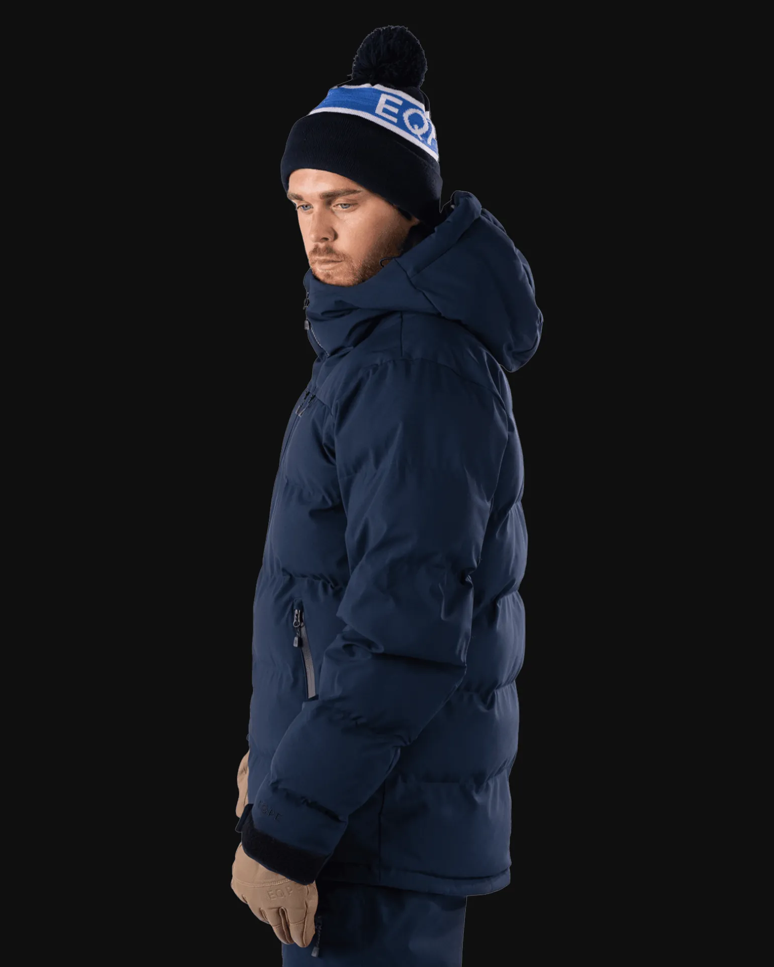 Habllek Puffer Jacket M Navy Blazer