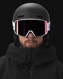 Hawk Full Frame Bright White-Smoke/Ruby Multi