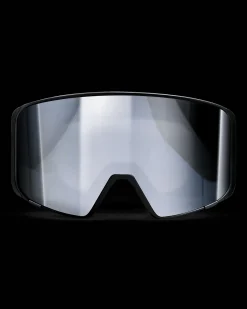 Hawk Full Frame Deep Black-Smoke/Silver Mirror