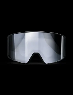 Hawk Full Frame Magnetic Deep Black-Smoke/Silver Mirror + Clear Rose Extra Lens
