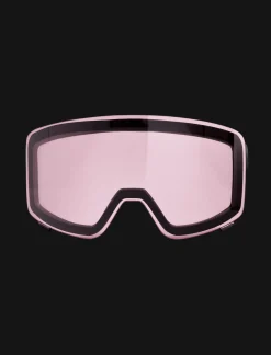 Hawk Full Frame Magnetic Deep Black-Smoke/Silver Mirror + Clear Rose Extra Lens