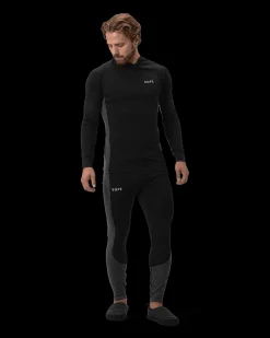 Haze Baselayer Set M Deep Black/Iron Grey